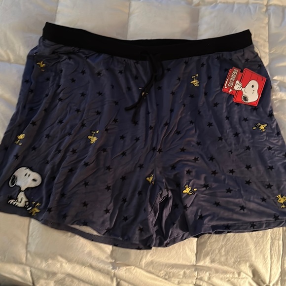 Peanuts Other - NWT Peanuts Snoopy & Woodstock sleep Shorts